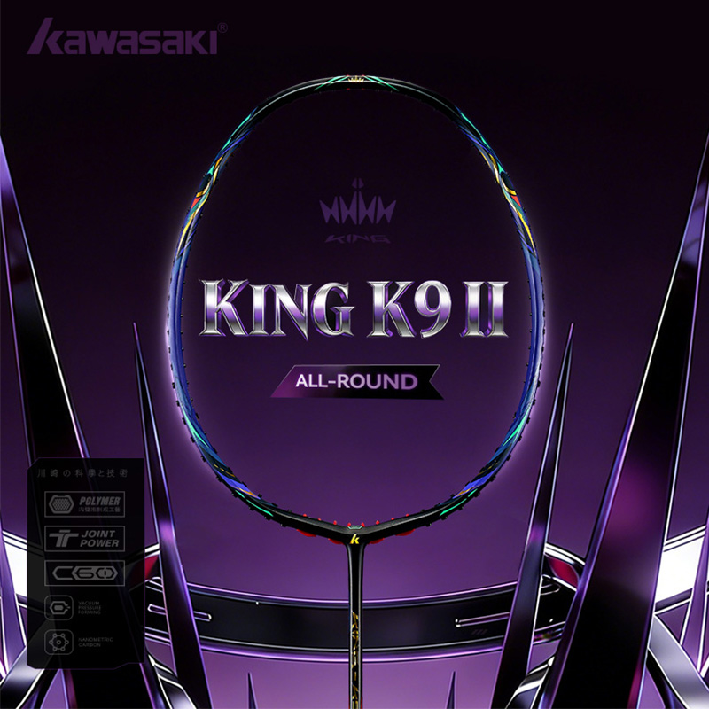 Li Ning Racket - 가와사키 King K9 4U 배드민턴 라켓,