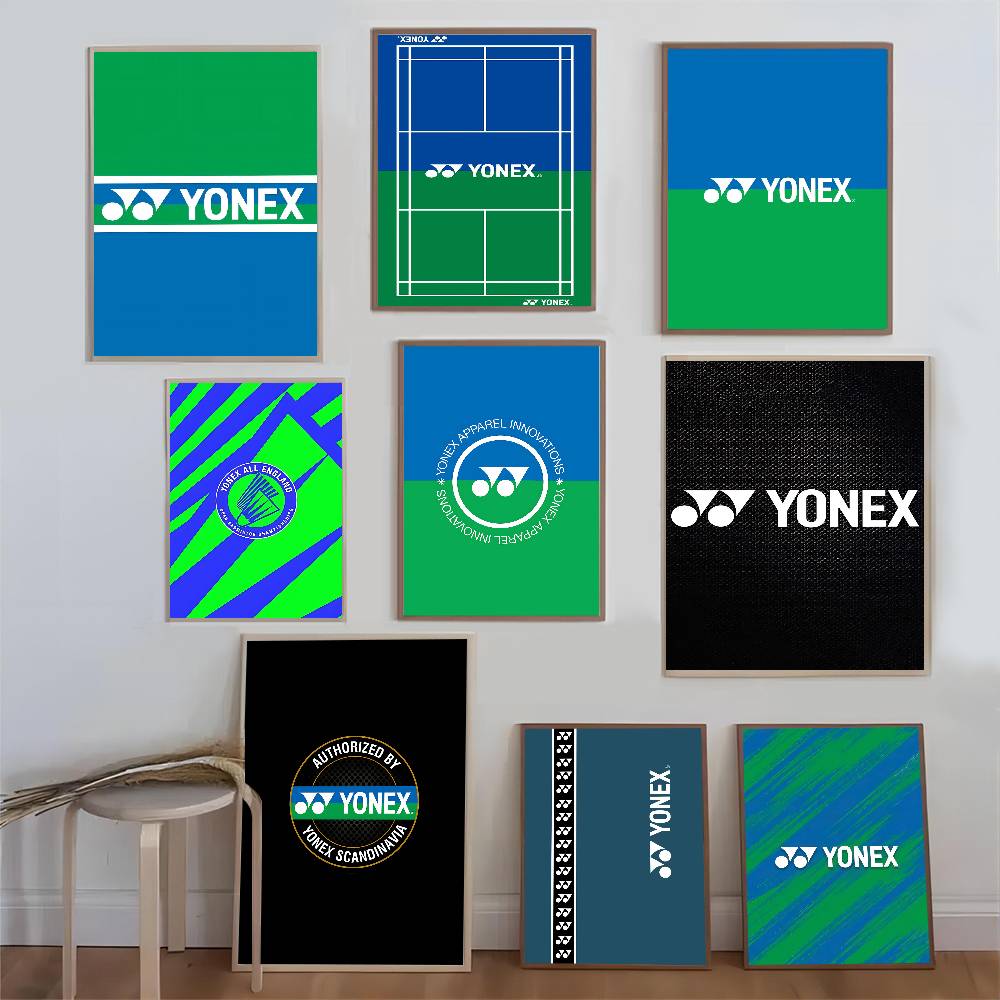Badminton Poster - 패션 배드민턴 Y-Yonex 클래식 빈티지 포스터
