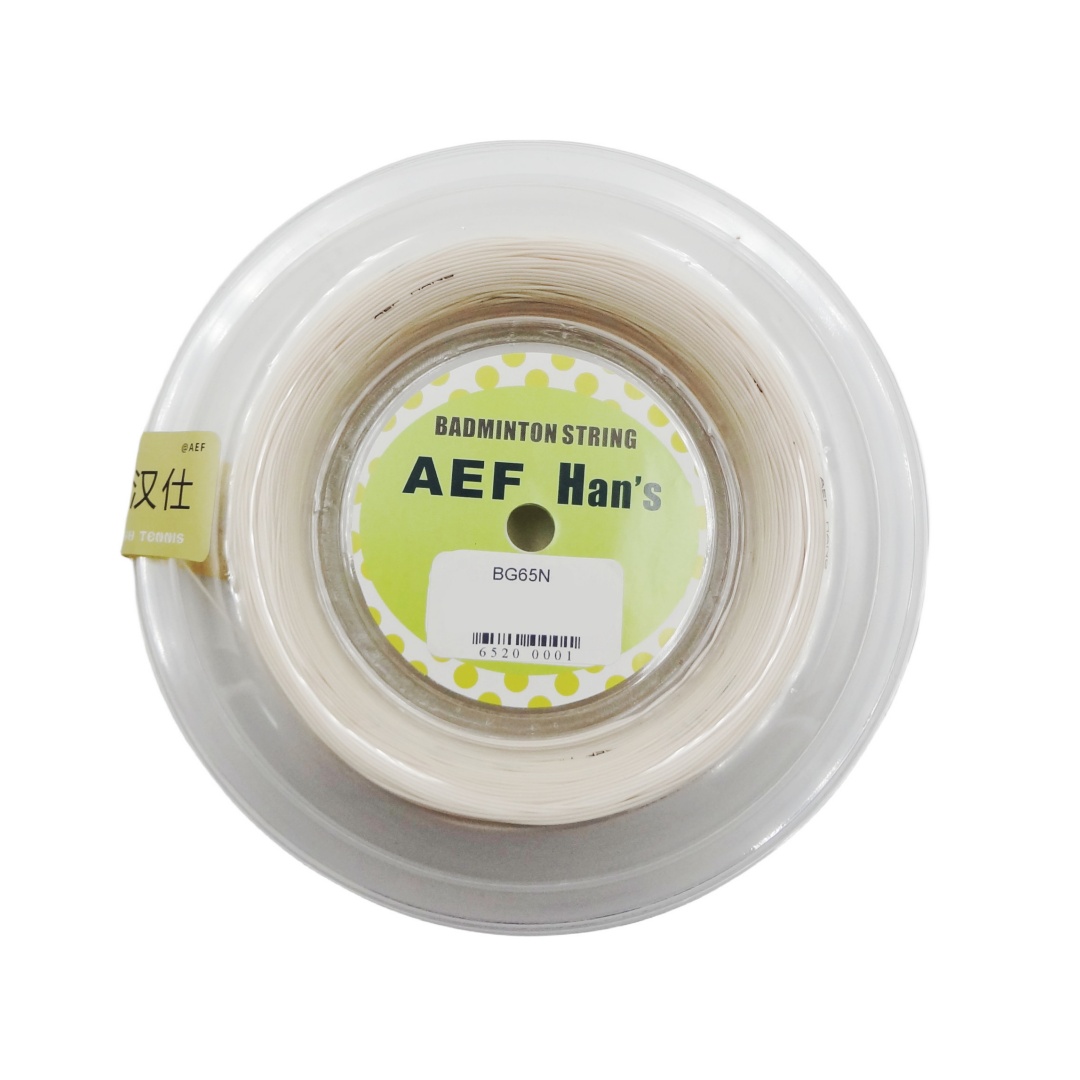AEF 배드민턴 스트링 200m 릴 0.65mm 인장강 - Badminton Ina 리뷰 및 가격