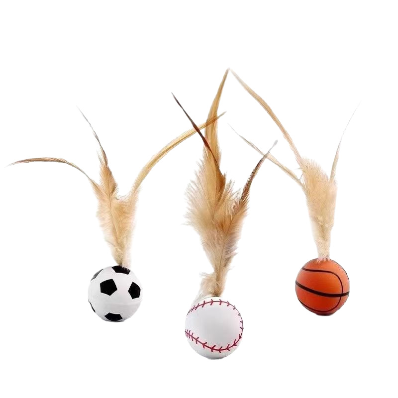 고양이용 탄성 공, 배드민턴 깃털 공 & 고무 공, 새 - Badminton Game 리뷰 및 가격
