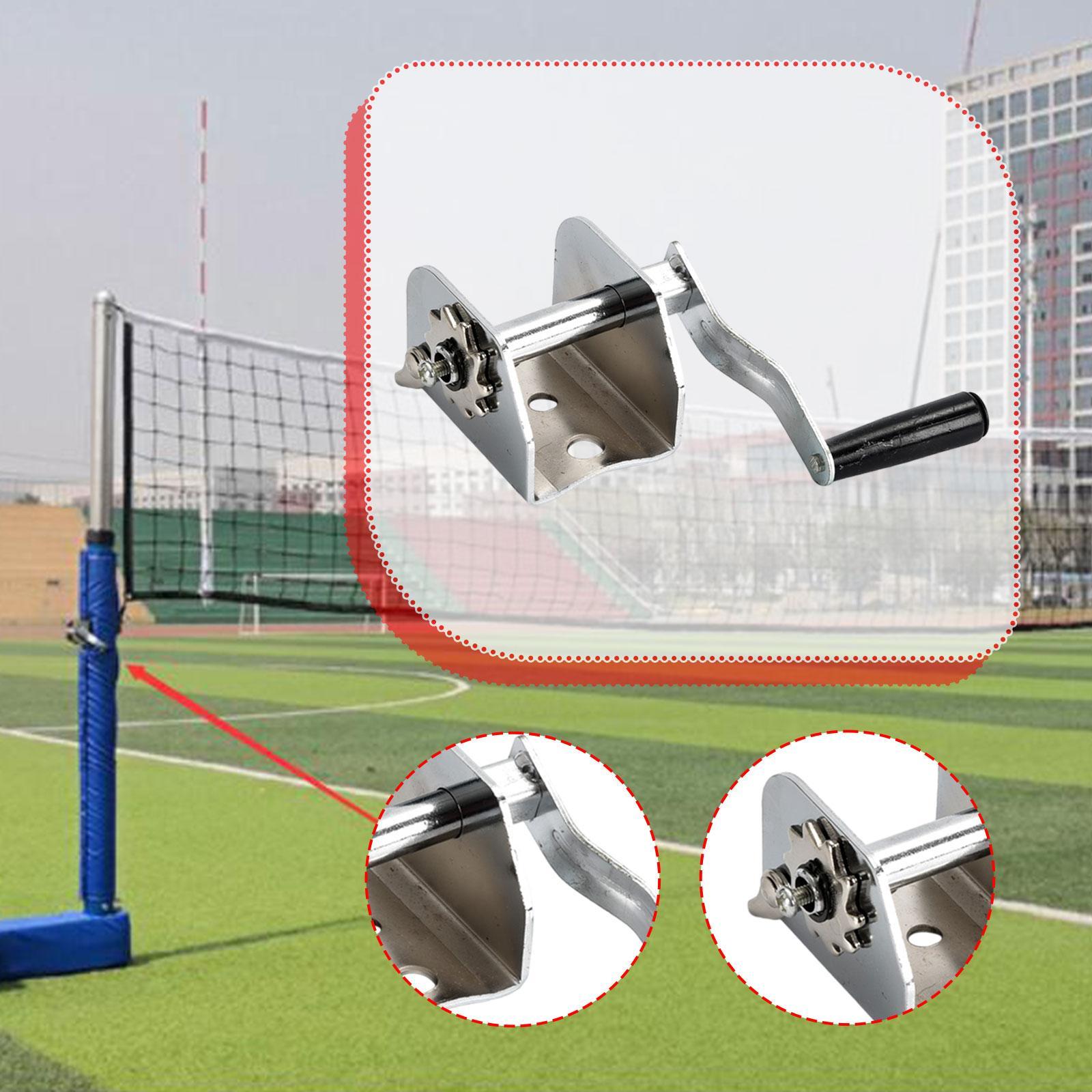 배구 네트 세터 핸드 크랭크 와이어 로프 텐셔너 스테인 - Badminton Court 리뷰 및 가격