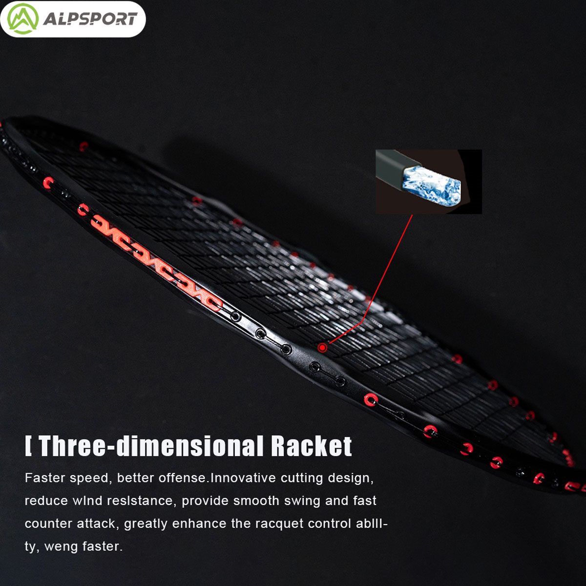 Alpsport MH-V5 5U 75g 법적 원본 최대 - Li Ning Racket 리뷰 및 가격