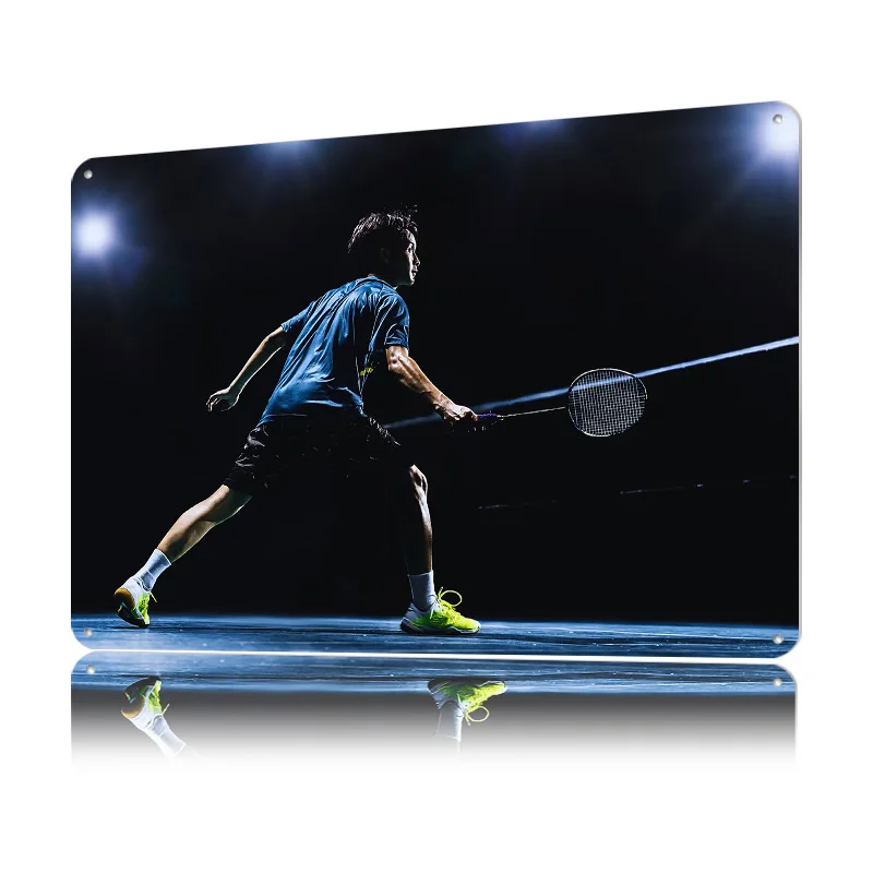 배드민턴 선수 액션 3D 텍스처 프린트 포스터 맞춤형  - Badminton Poster 리뷰 및 가격
