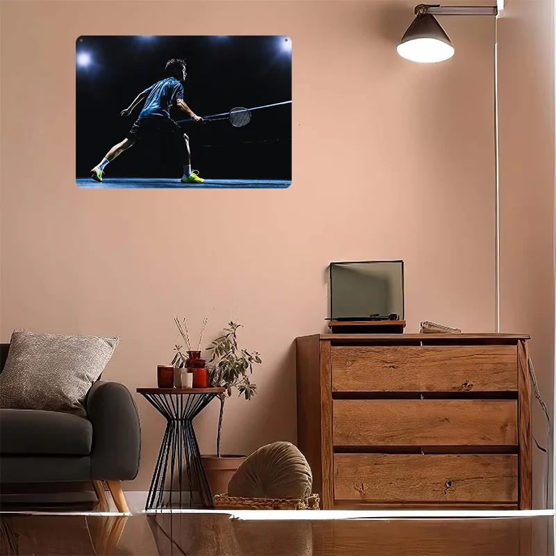 배드민턴 선수 액션 3D 텍스처 프린트 포스터 맞춤형  - Badminton Poster 리뷰 및 가격